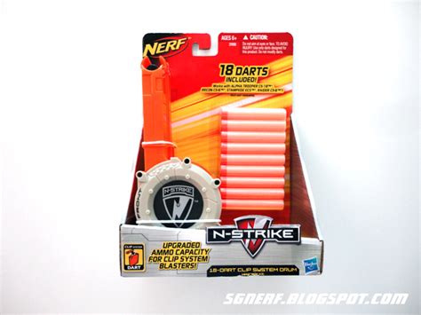 nerf drum|nerf 18 dart drum.